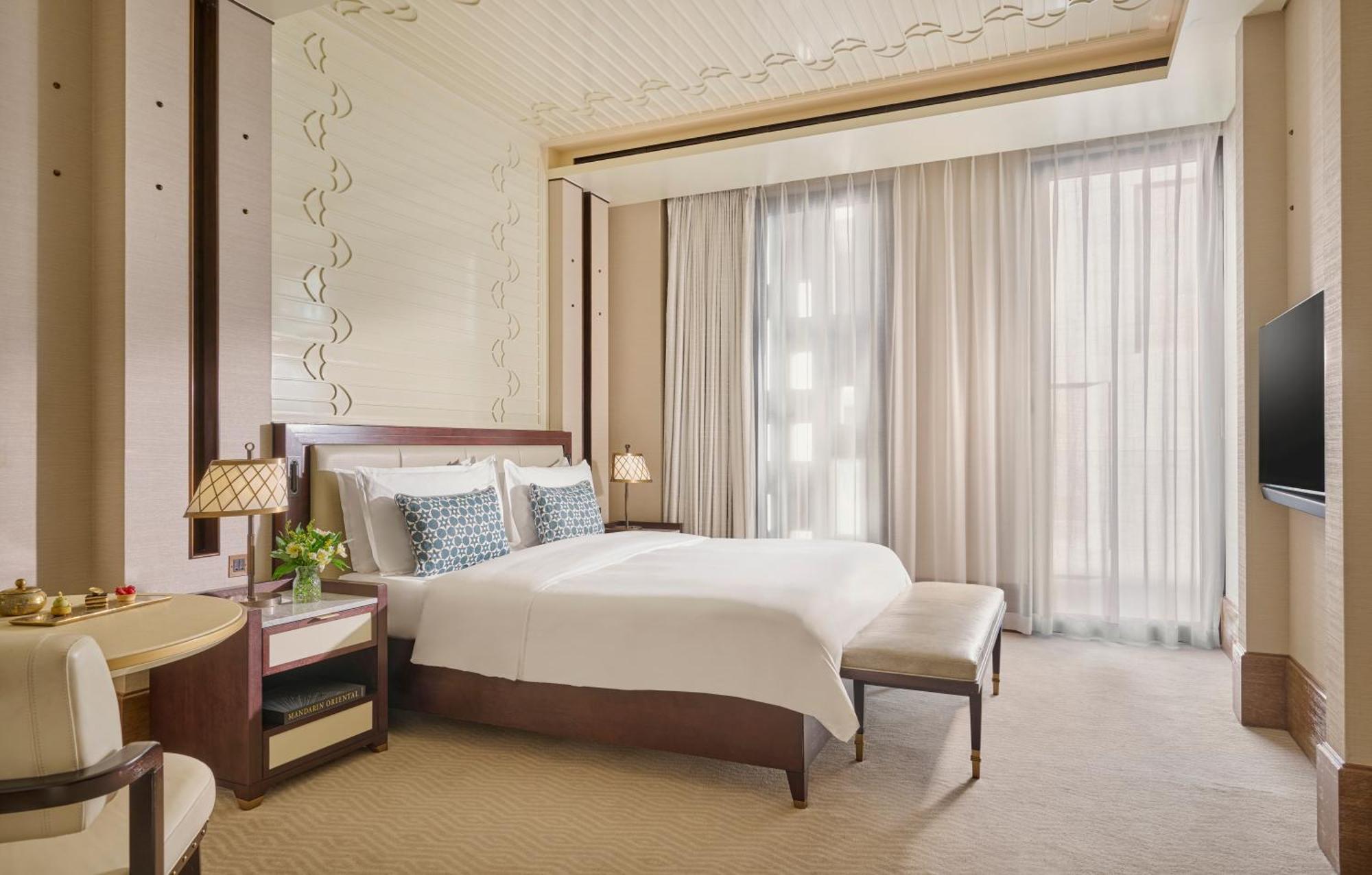 Mandarin Oriental, Doha Hotel Exterior photo A bedroom at the hotel