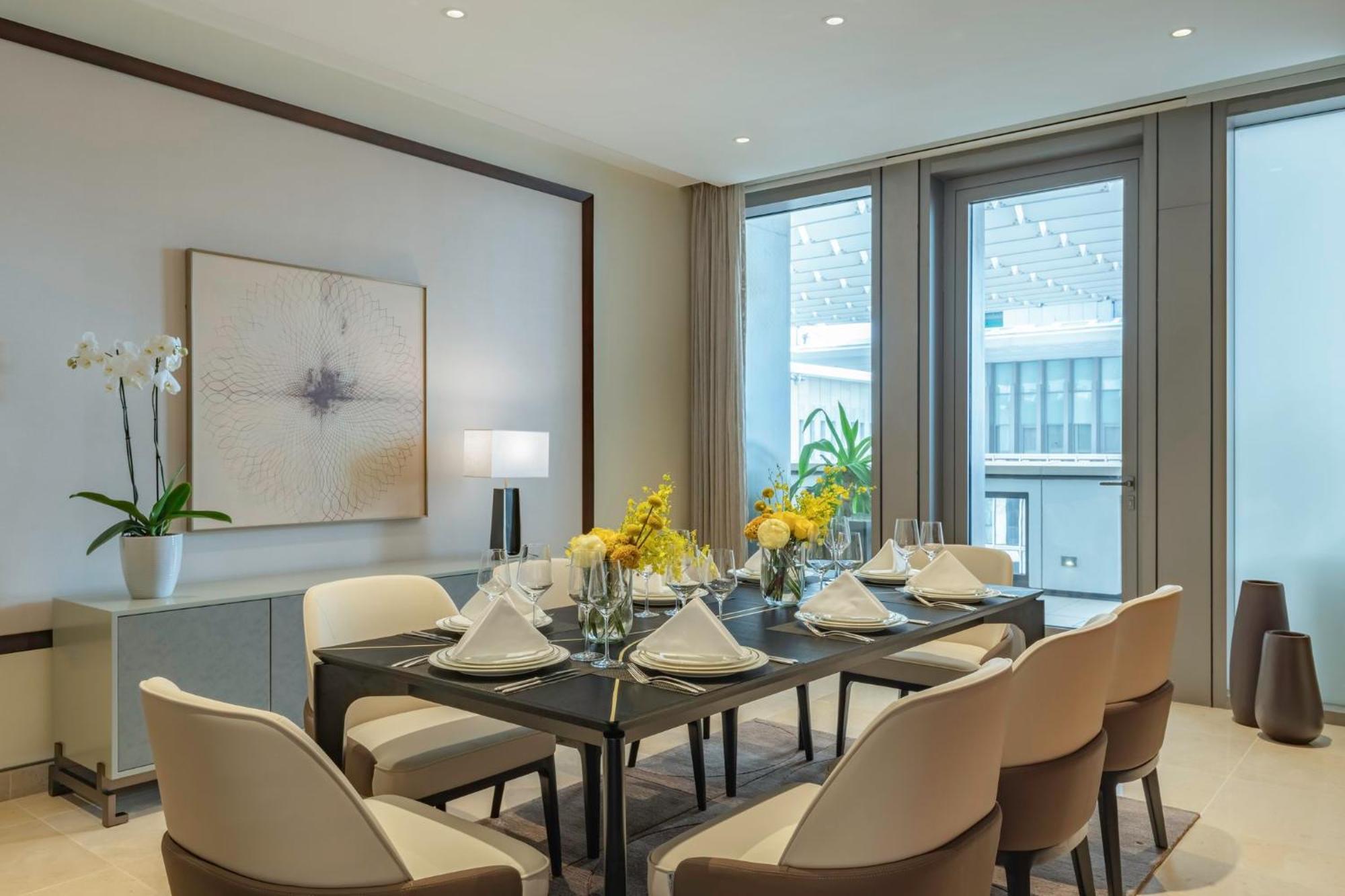 Mandarin Oriental, Doha Hotel Exterior photo Dining room
