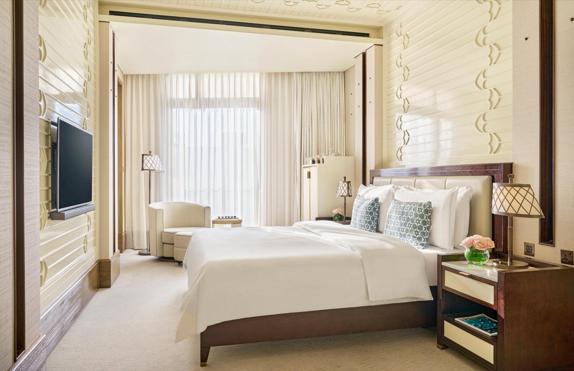 Mandarin Oriental, Doha Hotel Exterior photo A bedroom at the hotel