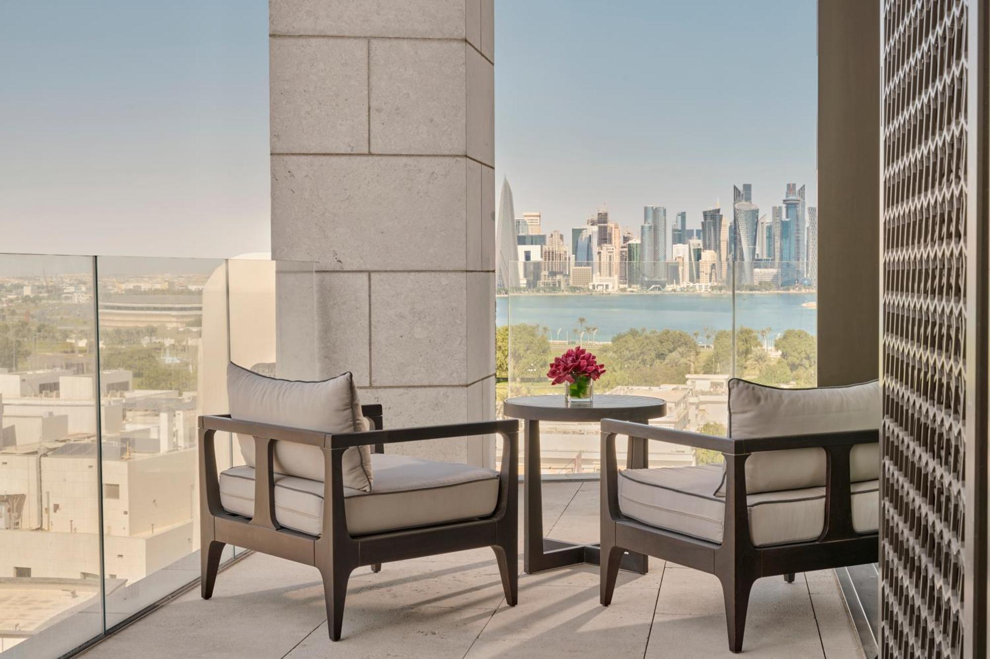 Mandarin Oriental, Doha Hotel Exterior photo View from the hotel